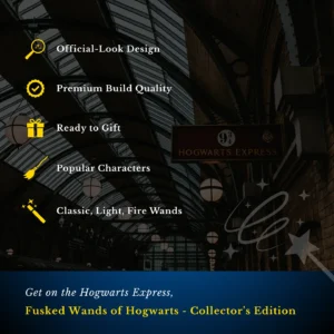 Fusked™ Fire Shooting Wands of Hogwarts