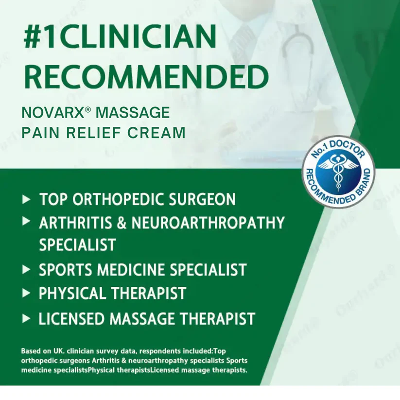 NovaRX® Advanced Magnesium & Emu Oil Massage Pain Relief Cream