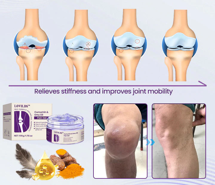 LOVILDS™ Curcumin & Emu Oil Pain Gel