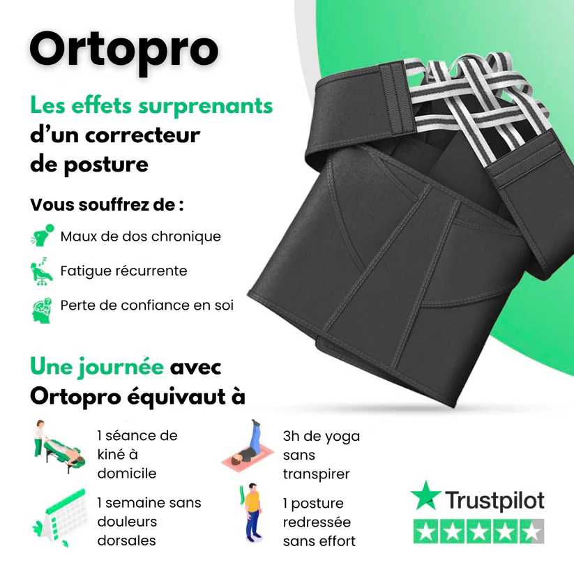 Ortopro™ - Pain-Relieving Posture Corrector