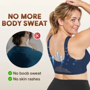 Wireless Zip-front Body Shaping Bra