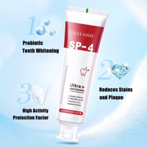SP-4 Probiotic Whitening Toothpaste, Teeth Whitening