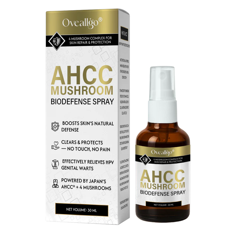 Oveallgo® AHCC Mushroom HPV Genital Warts Eraser Spray