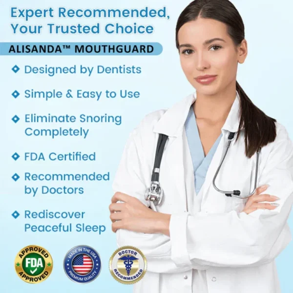 ALISANDA PerfectSleep Solution – Snore-Reducing & Teeth-Grinding Guard