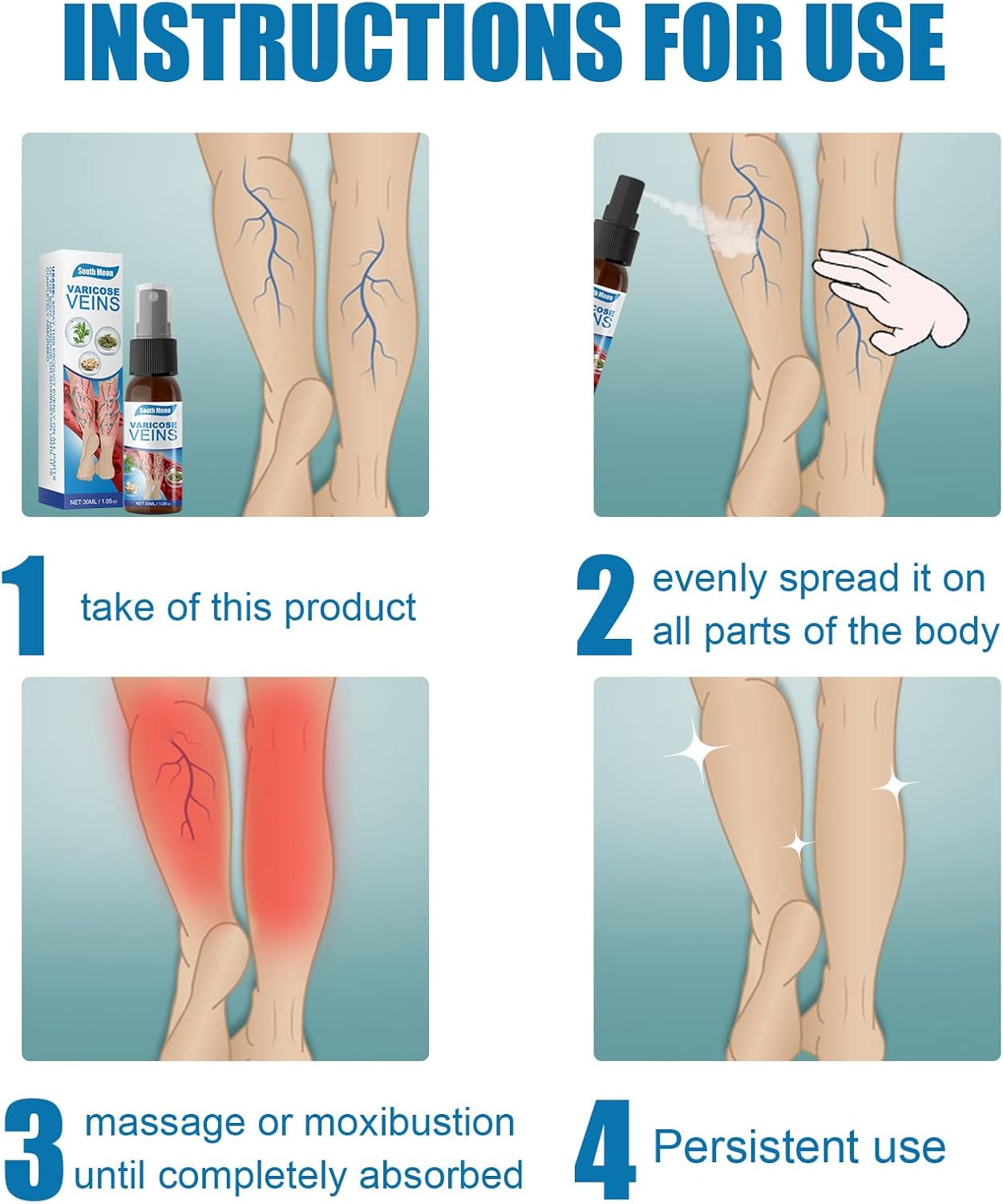Goodbye Veins - Varicose Veins Spray