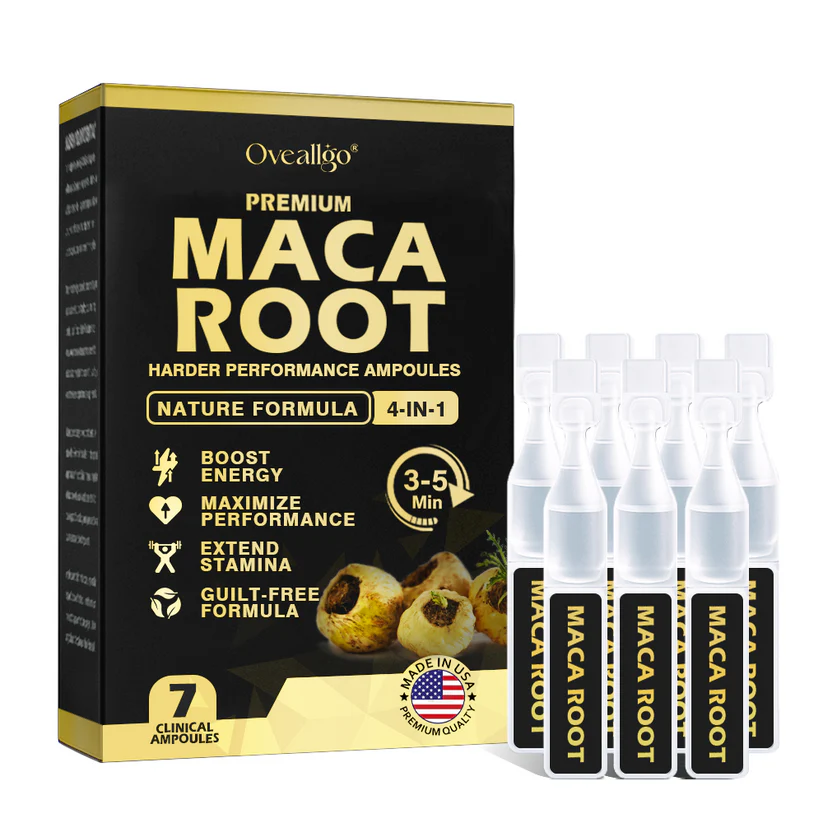 Oveallgo® Maca Root HARDER Performance Ampoules