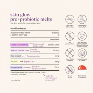 Skin Glow Pre+Probiotic Melts