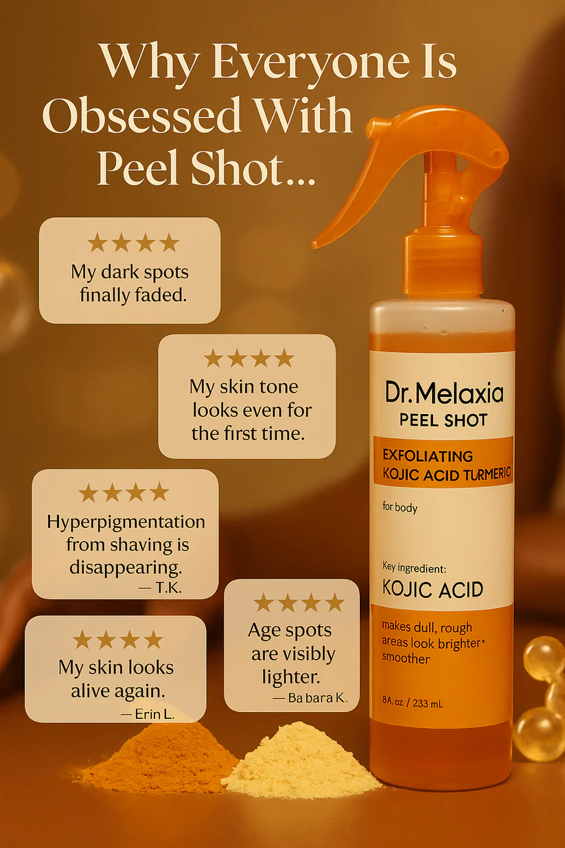 Peel Shot™ — Kojic Acid Turmeric Exfoliating Spray