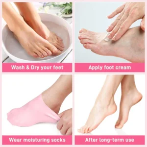 Silicon Moisturising Socks