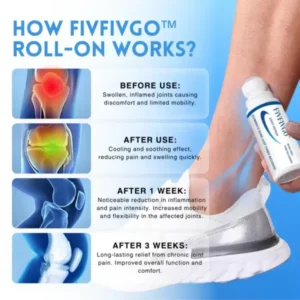 Fivfivgo™ Joint & Muscle Natural Relief Roll-On for Chronic Pain inflammation and Swelling