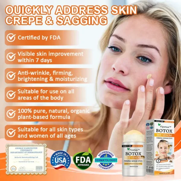 Firming gel for sagging skin "BEE Venom Flysmus™