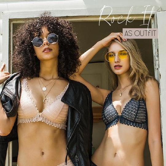 Breathable Lace Front Closure Bra – Soft & Supportive Design