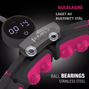 HHM16 Magnetic Rocking Ring with weight pink-black