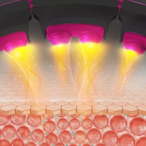 HHM16 Magnetic Rocking Ring with weight pink-black