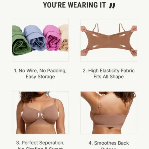 Feelingirl Seamless Wireless Bra Bundle