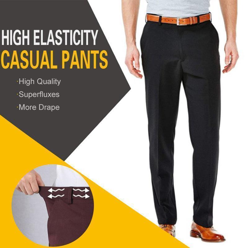 Men’s Ice Silk Suit Pants - Image 4