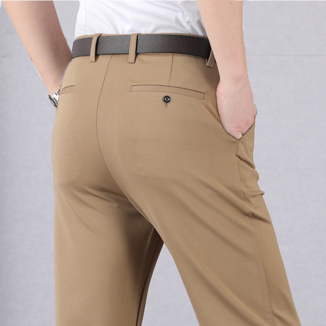 Men’s Ice Silk Suit Pants - Image 7