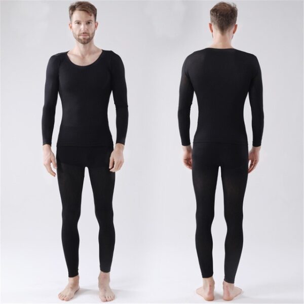 Seamless Elastic Thermal Inner Wear Set