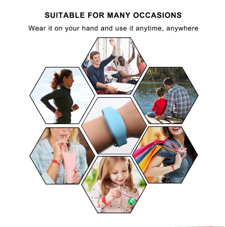 Refillable Hand Gel Dispenser Strap - Image 2