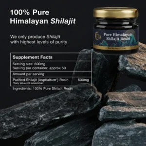 ElixLabs Pure Himalayan Shilajit Resin