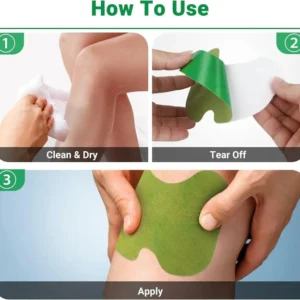 MD Herbal Knee Patches – Instant Pain Relief in One Patch