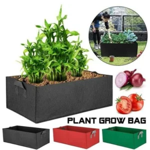 Rectangular Fabric Raised Garden Bed