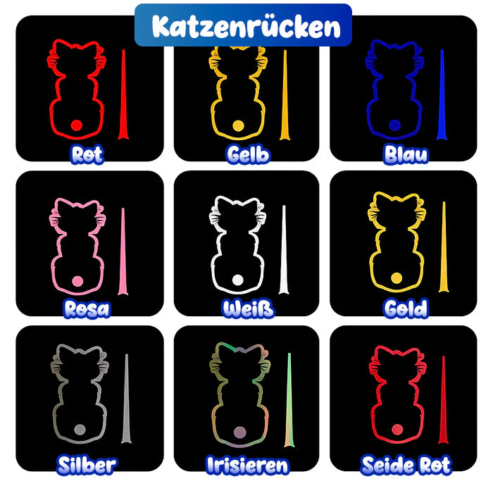 AEXZR® Car Rear Wiper – Charming Tail Waving Sticker