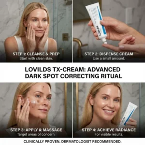 LOVILDS TX Cream - Intensive Repairing Whitening and Spot-Removing Face Cream
