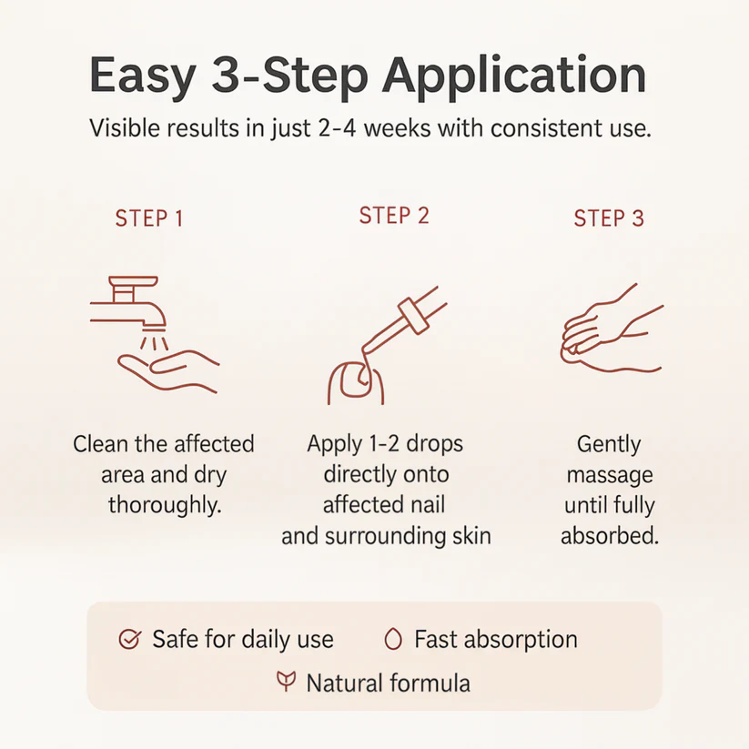 Nail Repair & Strengthening Solution – Clear, Smooth & Healthy Nails