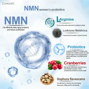 【Cvreoz® 𝐎𝐟𝐟𝐢𝐜𝐢𝐚𝐥 𝐁𝐫𝐚𝐧𝐝 𝐒𝐭𝐨𝐫𝐞】Women's Probiotic NMN Health Capsules