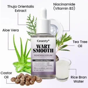 wart smooth skin care serum