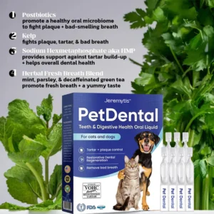 natural pet dental care liquid