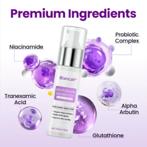 probiotic shield serum designed for spot prone skin