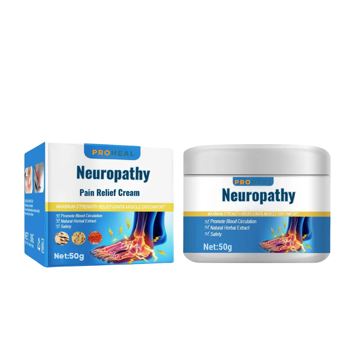Nerve Relief & Neuropathy Healing Cream – Deep Soothing Formula
