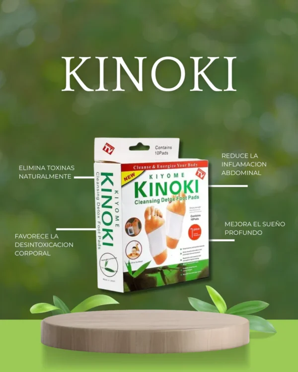 KINOKI Detox Foot Patches Box x 10 | Overnight Foot Wellness Patches