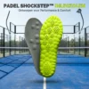 padel shockstep insoles for impact absorption