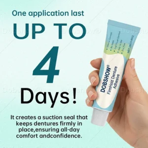 appearance focused denture hold