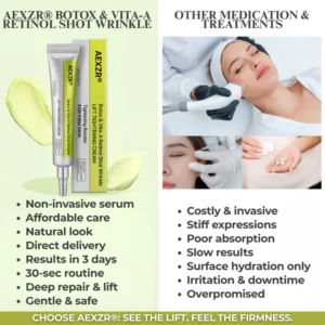 AEXZR® Botox & Vita-A Retinol Shot Wrinkle - Lift Tightening Cream