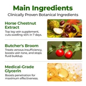 topical leg care cream for daily massage use