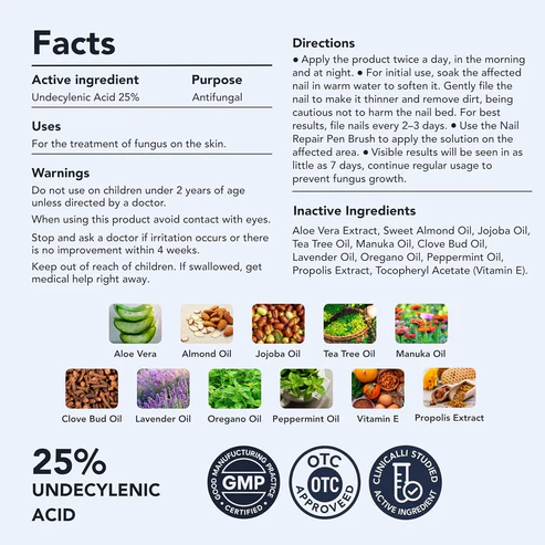 Nail Antifungal Repair Pen – Fast Clearing & Strengthening Formula