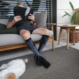 Graduated Compression Support Socks – 20–30 mmHg Circulation Boost