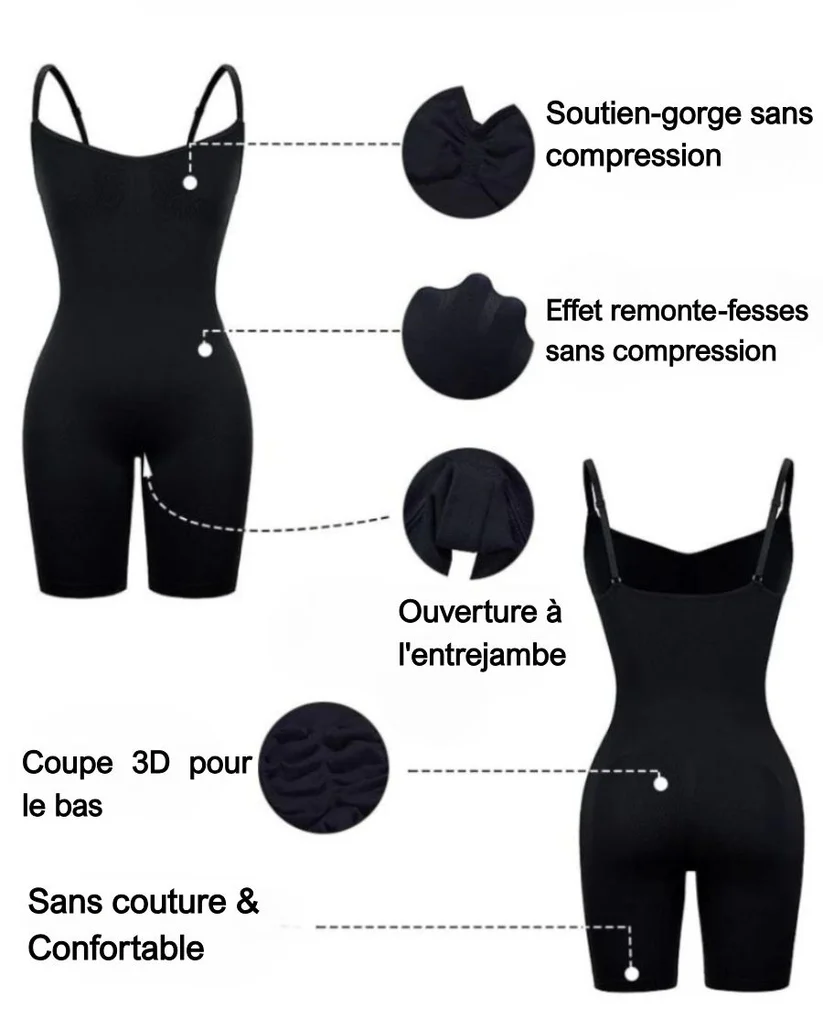 Shaping Bodysuit – Tummy Control & Push-Up Butt Lift Design