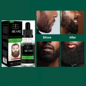 Natural Beard Growth & Thickening Oil – Nourishing Formula