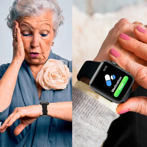 smart health watch with seven bonus bands