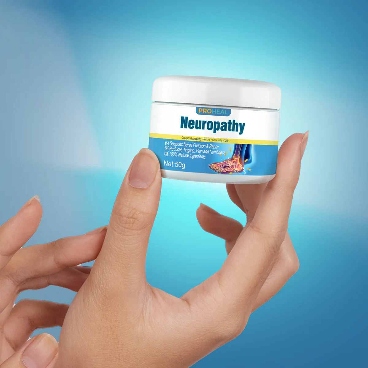 Nerve Relief & Neuropathy Healing Cream – Deep Soothing Formula
