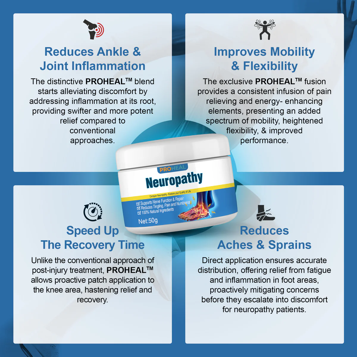 Nerve Relief & Neuropathy Healing Cream – Deep Soothing Formula