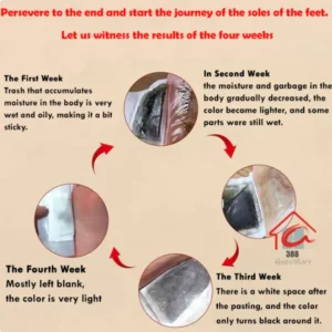 100% Merbal & Gentle Ingredient Detox Foot Pads