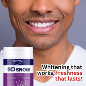Teeth Whitening Powder – 9D Stain Removal & Brightening Formula