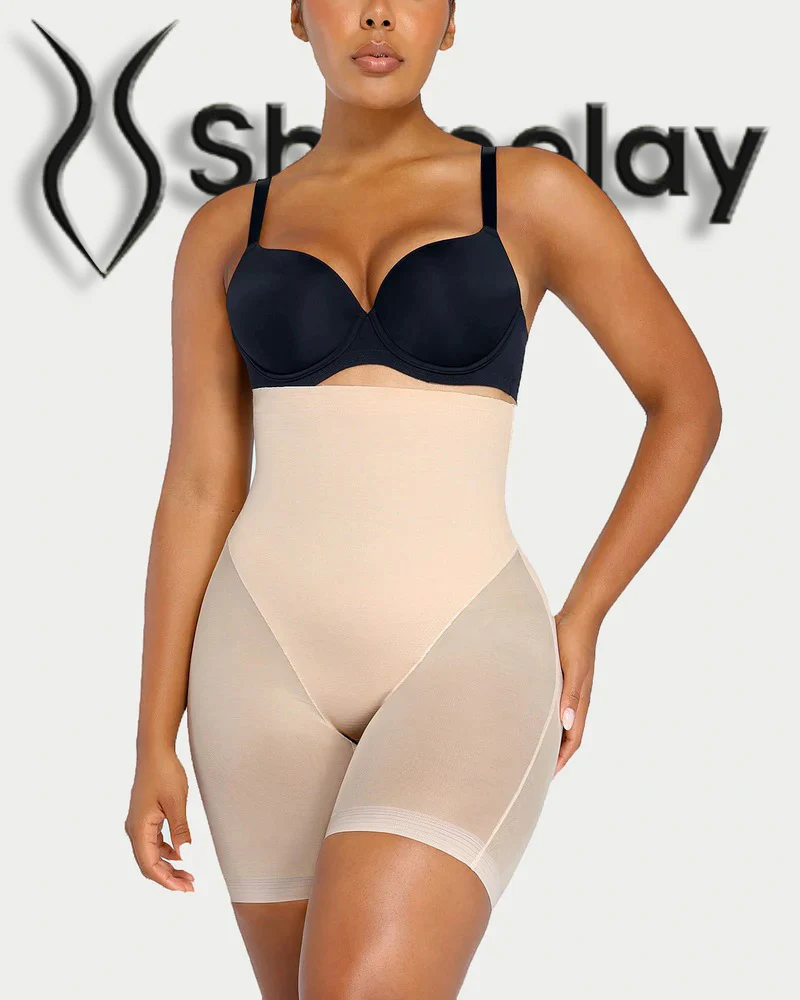 High-Compression Sculpting Shaper Shorts – Waist & Hip Support