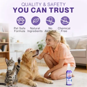 non medical pet hygiene spray